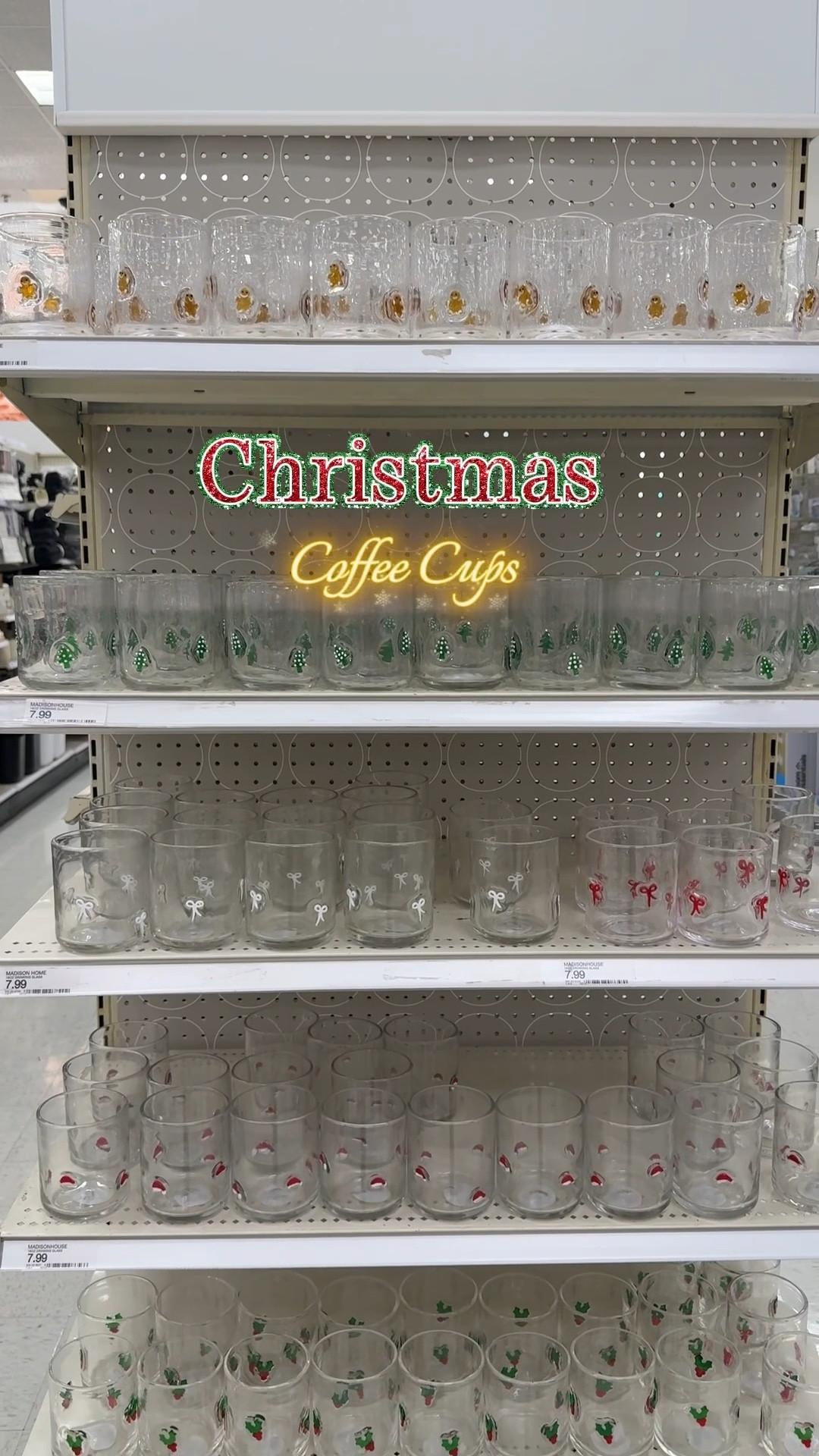 Christmas Glass Cups 

#LTKHoliday #LTKCyberWeek #LTKfoodie