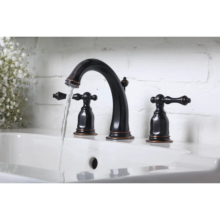 13491-4-2BZ Kelston Widespread Bathroom Faucet with Drain Assembly | Wayfair North America