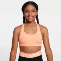 Nike Girls' Pro Dri-FIT Swoosh Sports Bra | DICK'S Sporting Goods