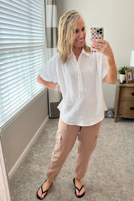 The perfect summer pieces!!! 
Use code LISA10 and get 10% off. Think of all the ways you can wear this top. It’s goes with EVERYTHING 

#LTKFindsUnder100 #LTKStyleTip #LTKOver40