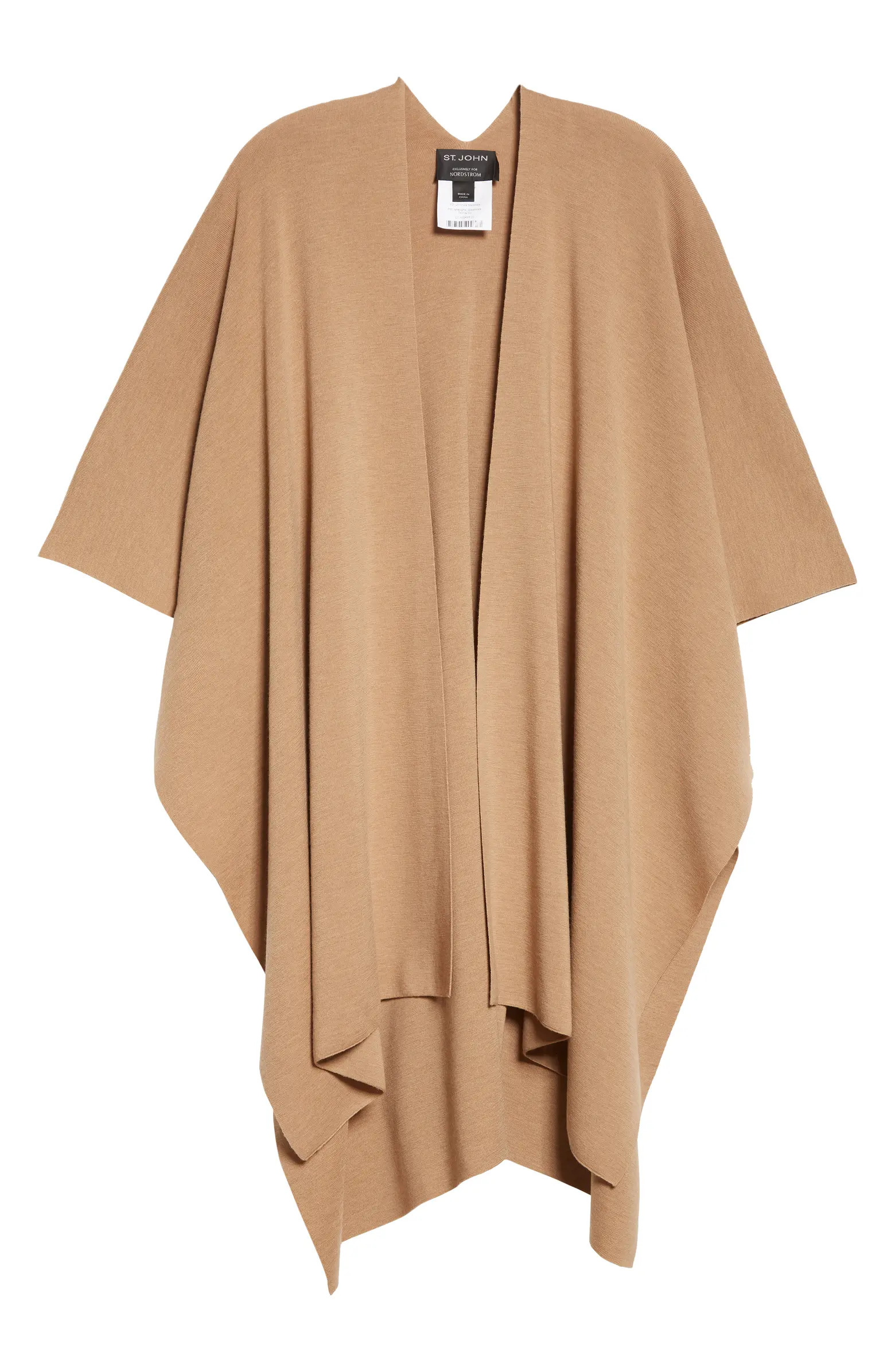 St. John Collection Wool Wrap Cardigan | Nordstrom | Nordstrom