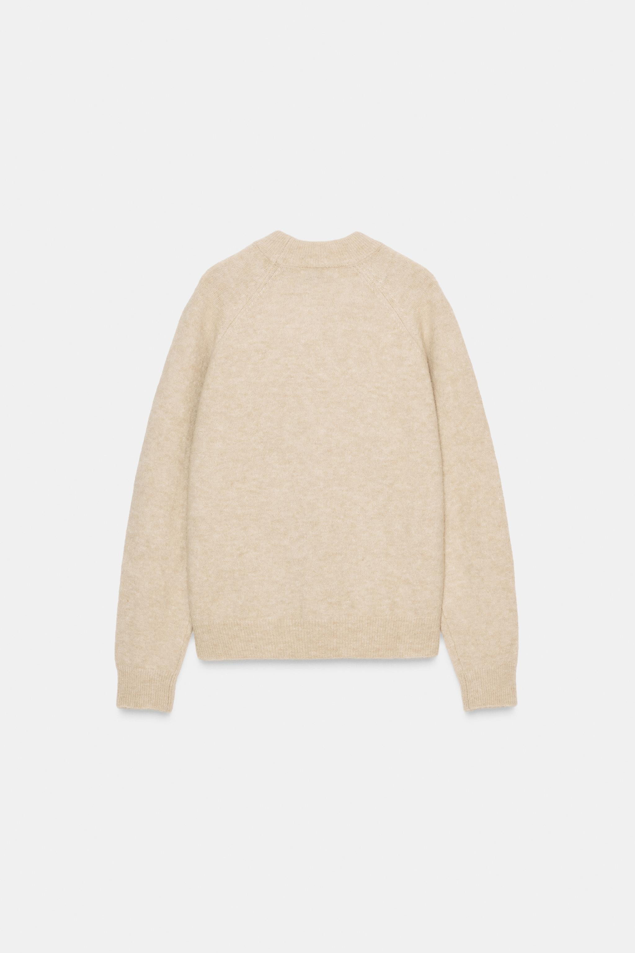 WOOL AND ALPACA SWEATER | Zara UK