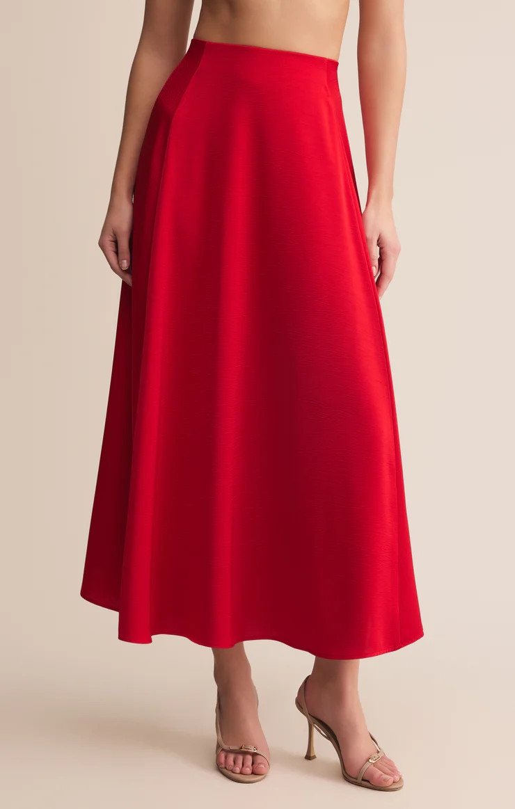 Northpointe Satin Midi Skirt | Z Supply