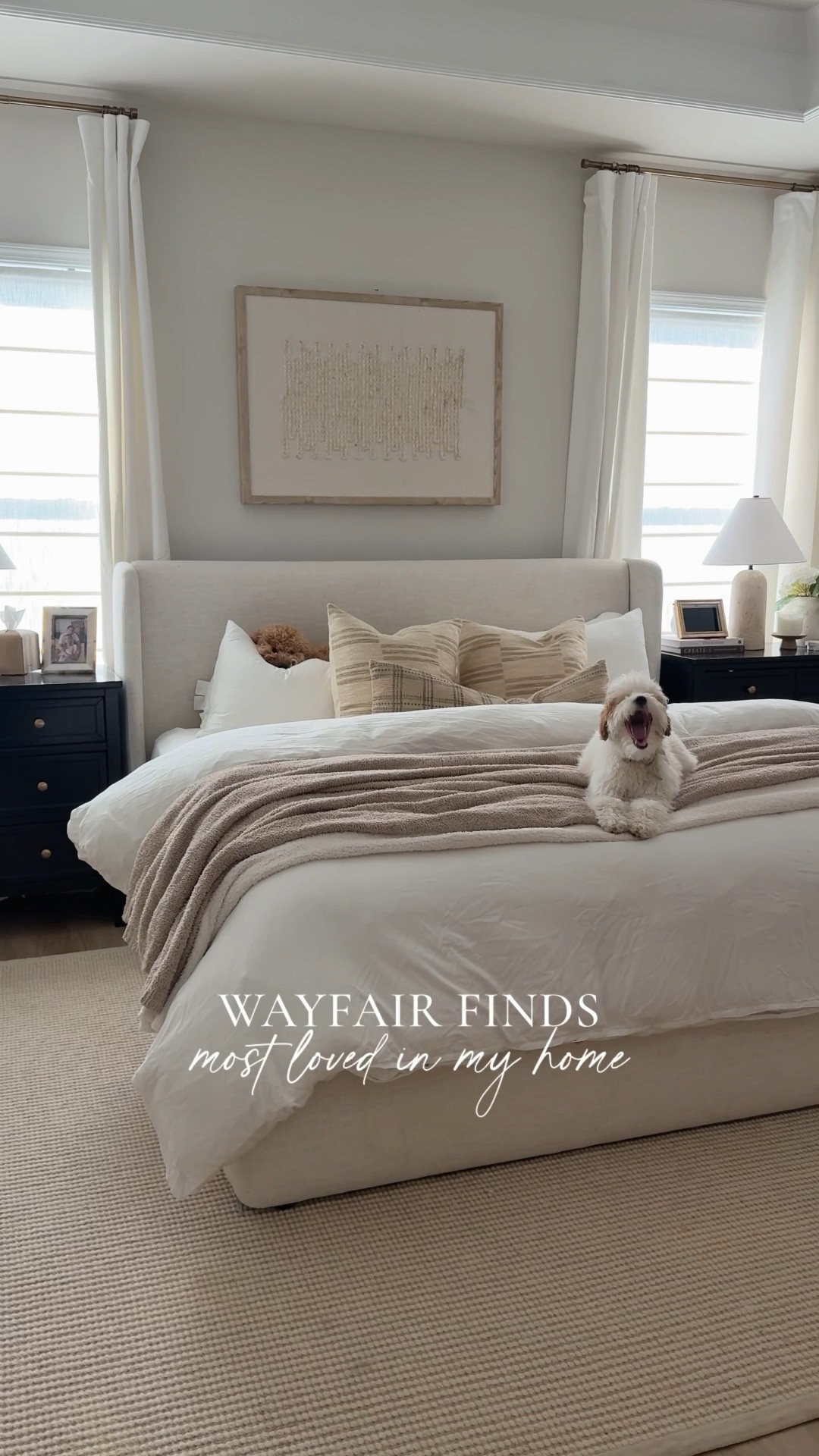 @Wayfair Way Day finds throughout my home!

Our ceiling fan blends right in but makes such a difference day to day. My primary bedroom rug has the prettiest subtle pattern that keeps things calm while adding just enough interest. I also love their textured wall art — I have it in multiple tones throughout my home for added dimension. And our outdoor firepit is a staple… we use it all the time and it just makes our home feel more lived in.

Up to 80% off and free shipping 4/25–4/27
#AD #wayfairpartner #wayfair #wayday @shop.LTK
