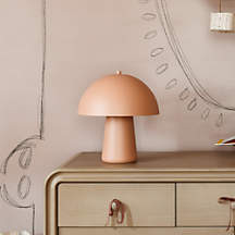 Joy Clay Kids 13"" Table Lamp by Leanne Ford | Crate & Barrel