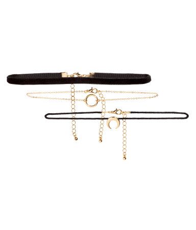 H&M 3-pack Chokers $7.99 | H&M (US)
