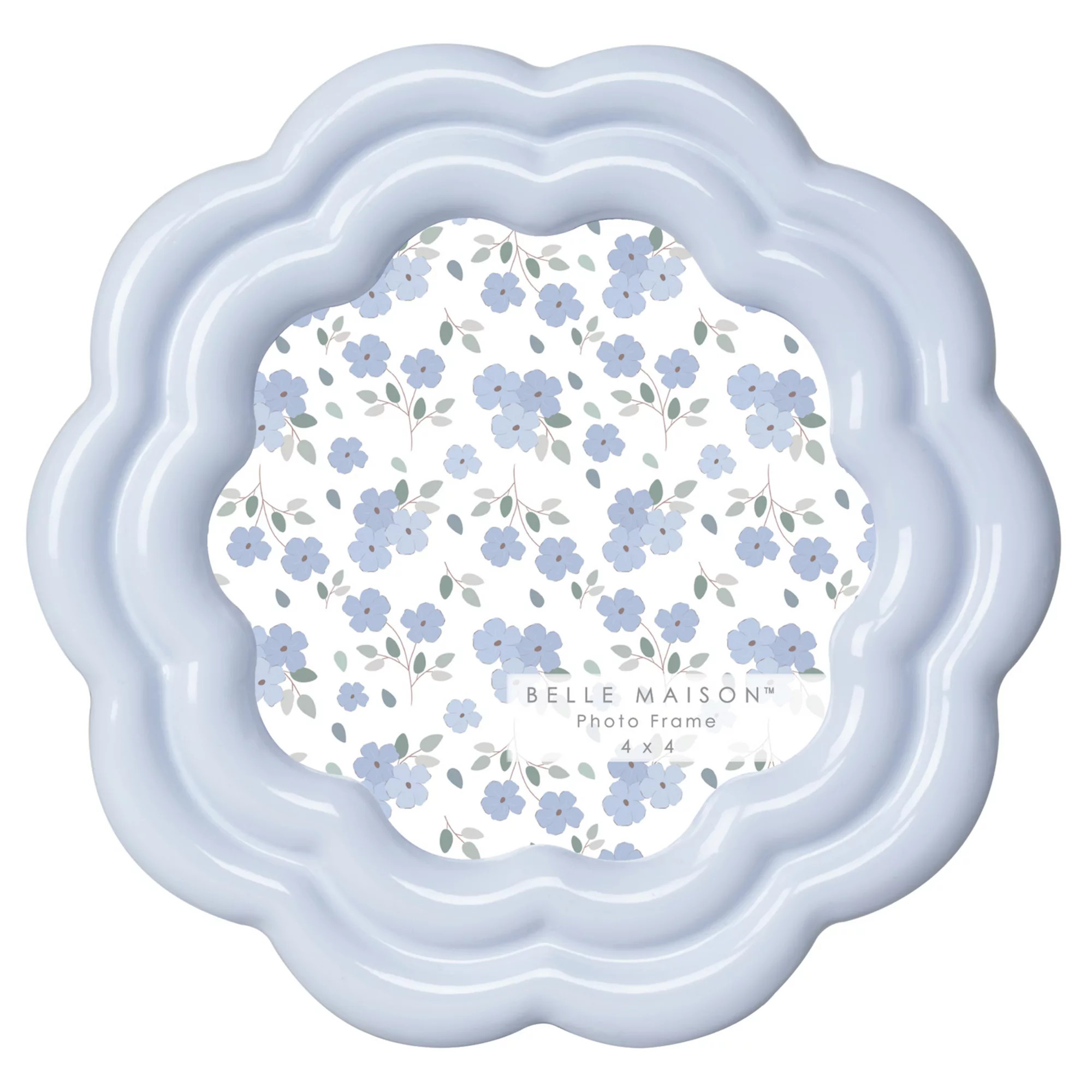 Belle Maison Scalloped Round 4" x 4" Frame | Kohl's