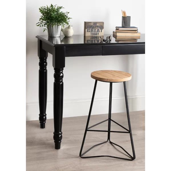 Capen Solid Wood 24" Counter Stool | Wayfair North America