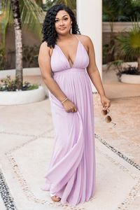 It All Begins With Love Lilac Maxi Dress | Pink Lily