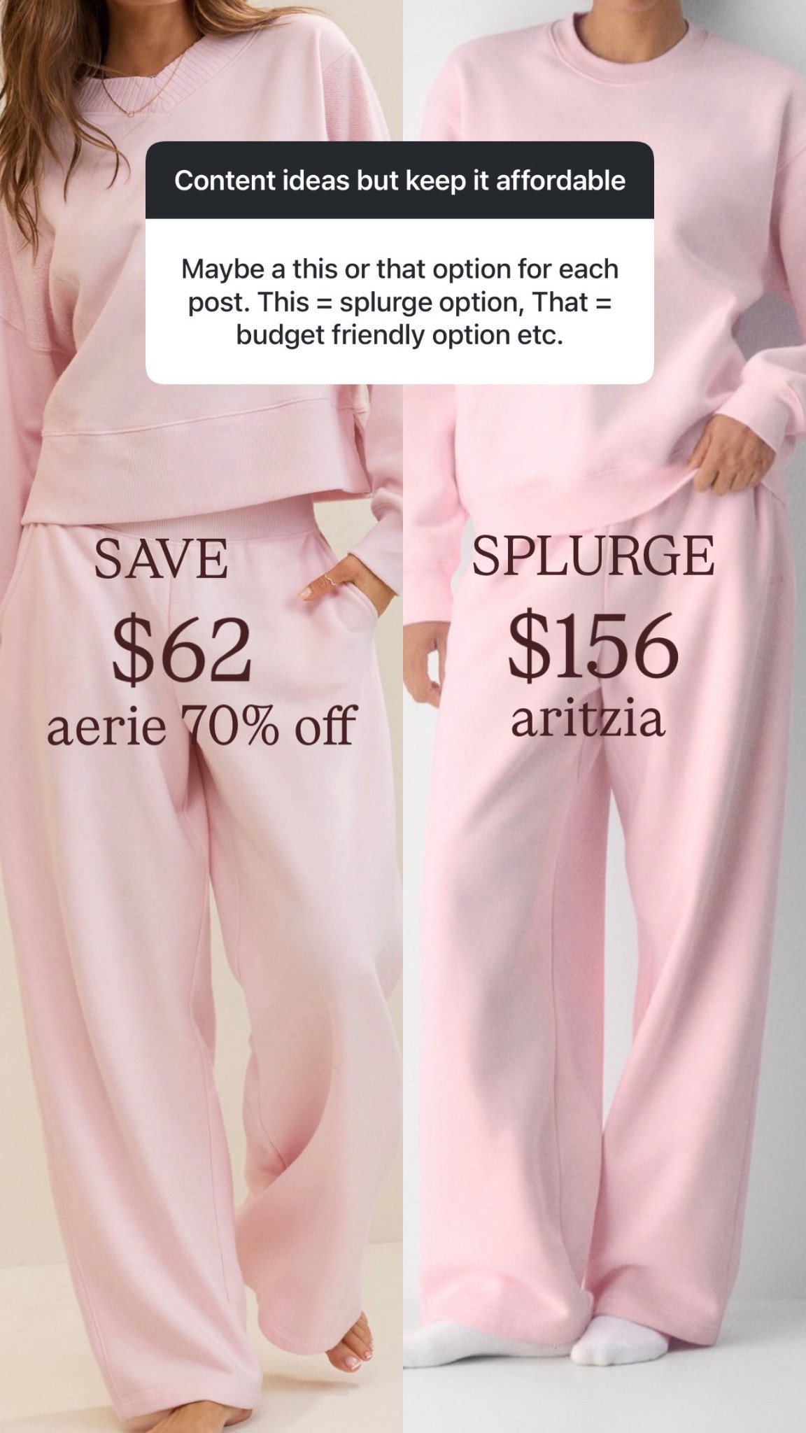 Save or splurge 
