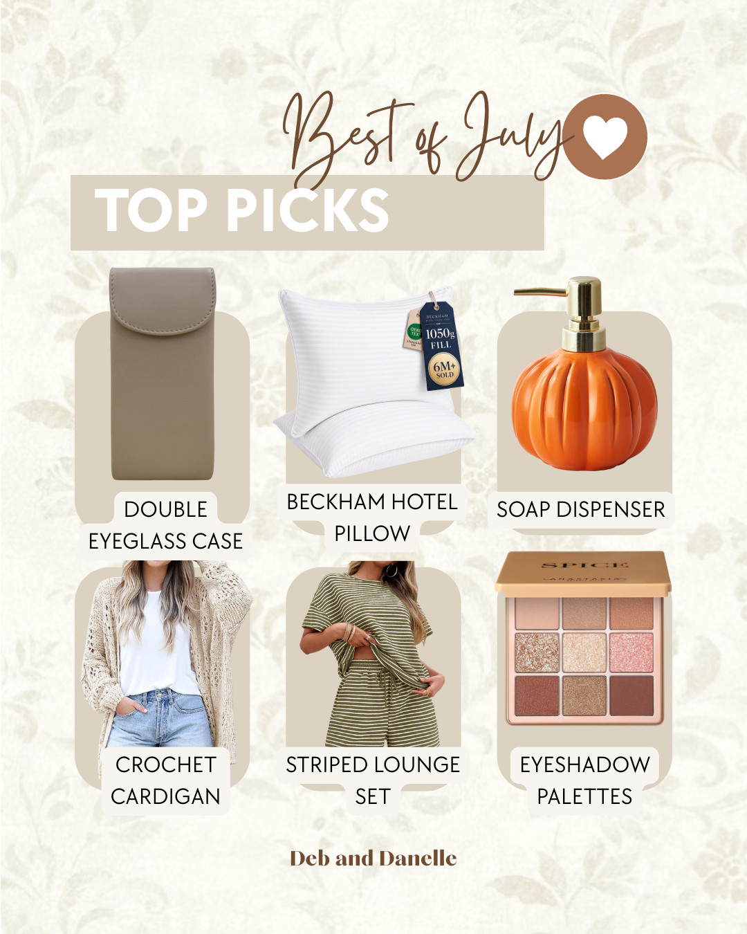We hope you all had a wonderful July! These were our most-loved items of the month, including items to help us transition from Summer into Fall.  

 #LTKSeasonal #LTKHome #LTKMidsize