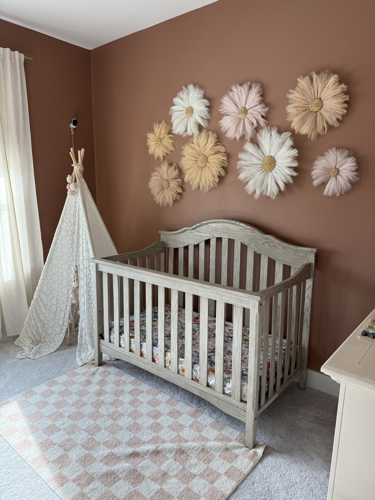 Girls boho floral nursery! #nursery #girlsnursery #girlsroom 

#LTKBaby #LTKKids #LTKHome