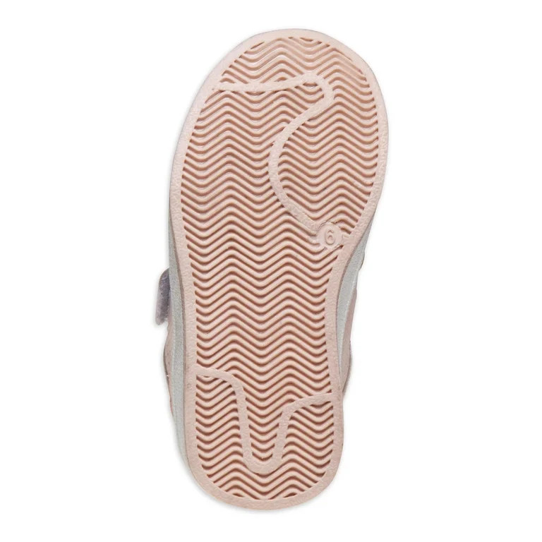 Josmo Single Strap Metallic Low Top Casual Sneaker (Toddler Girls) | Walmart (US)