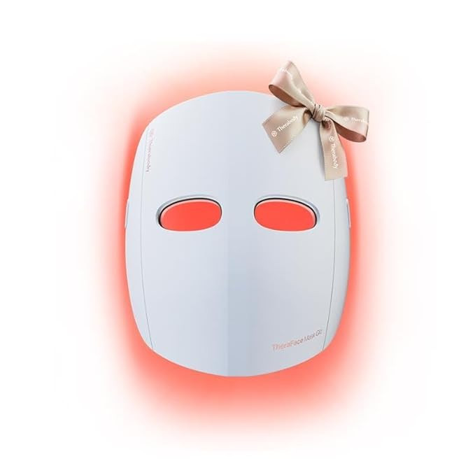 TheraFace Therabody Mask Glo - Cordless LED Skincare Face Mask with Red/Blue/Infrared Light & Rel... | Amazon (US)
