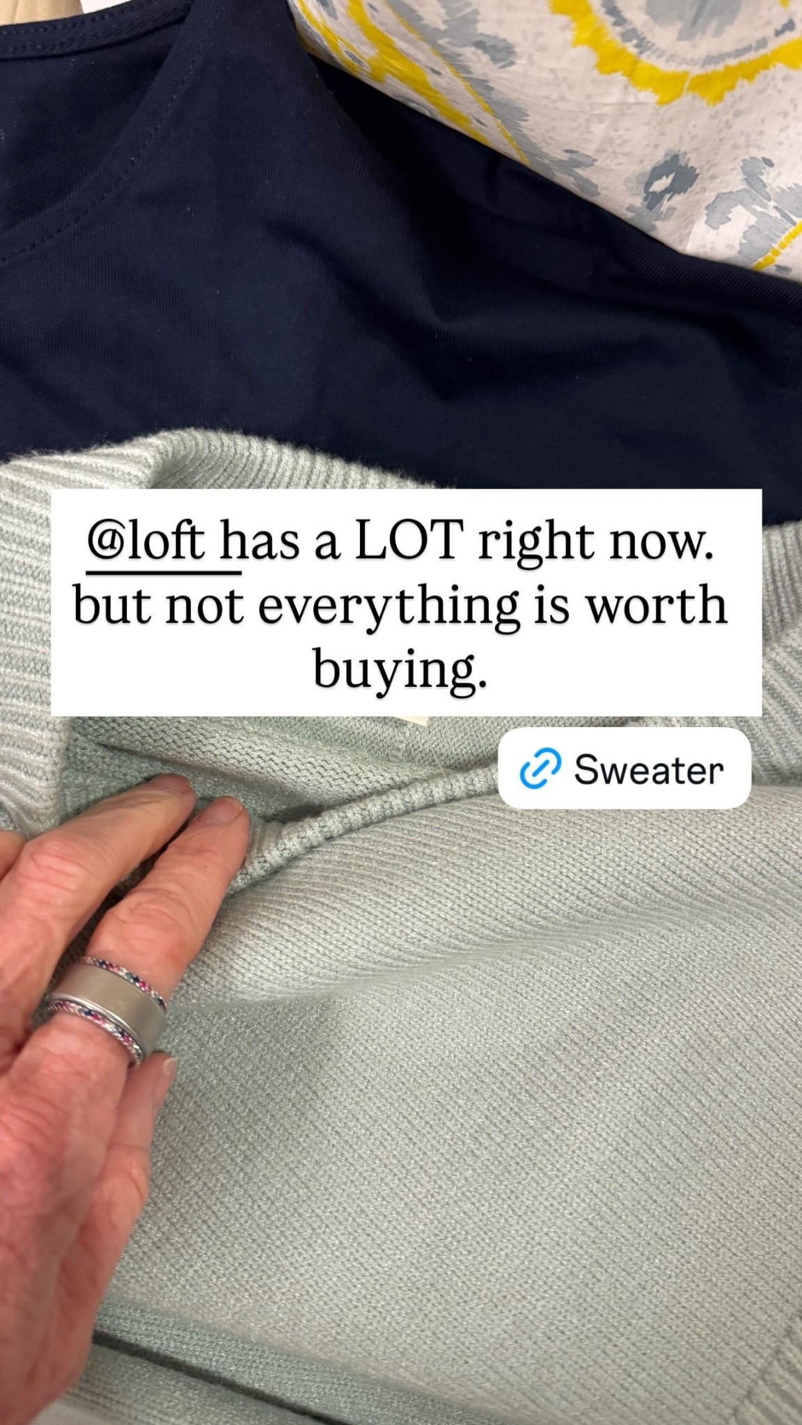 @loft has a LOT right now… but not everything is worth buying.