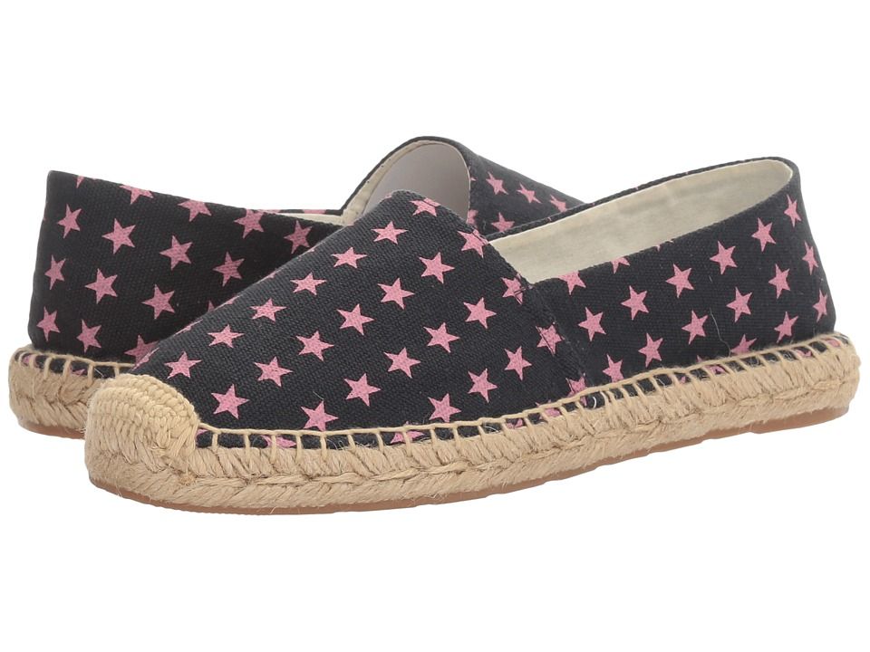Sam Edelman - Verona (Pink/Navy Star Print Canvas) Women's 1-2 inch heel Shoes | 6pm