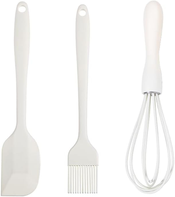 Kitchen tools for cooking 3pcs set-Silicone Pastry Brush Baking Brush,Whisk, Spatulas | Amazon (US)