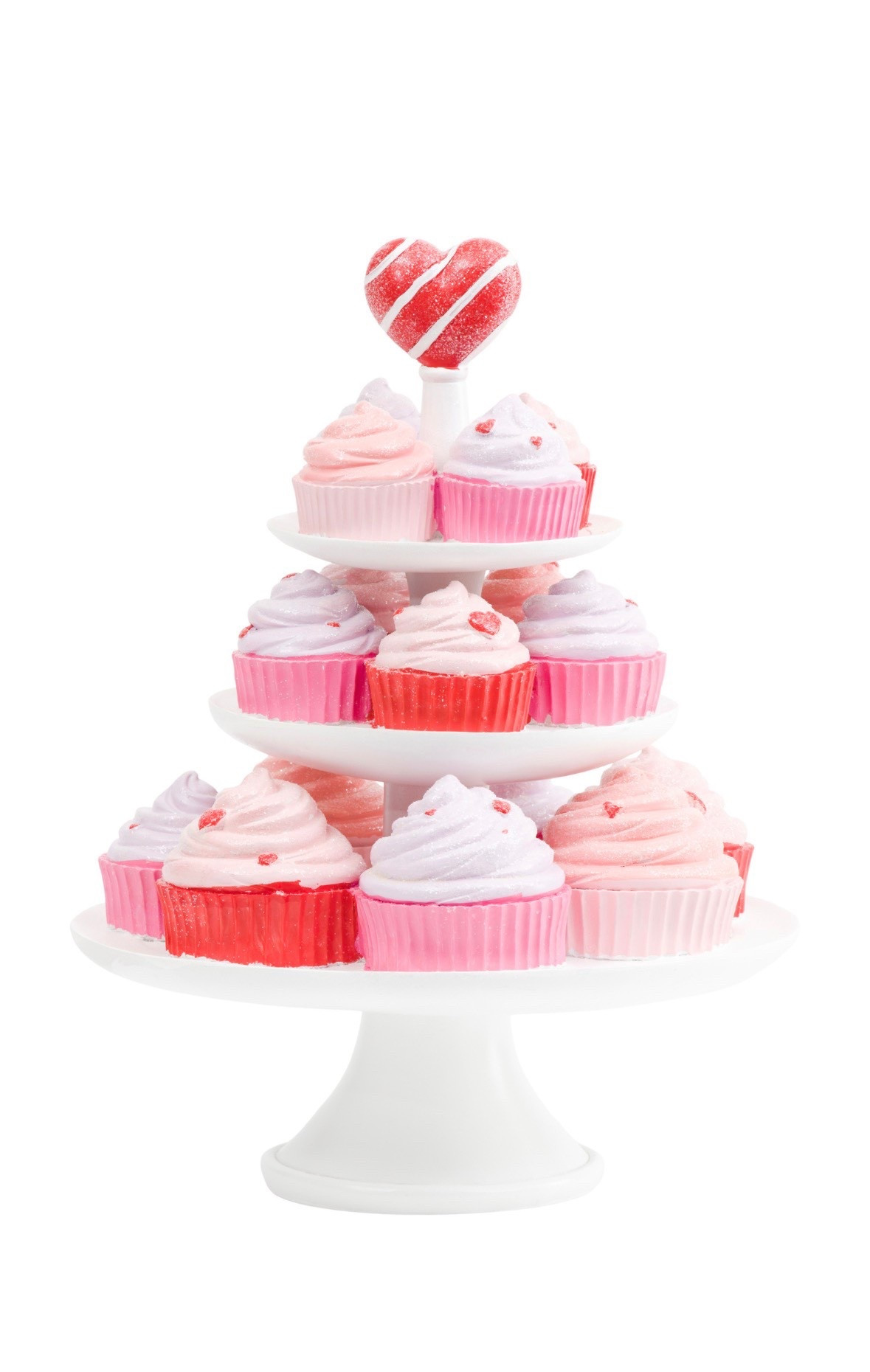 Cupcakes on a stand! 
Valentine’s Day decor

#LTKHome #LTKSeasonal #LTKFindsUnder50