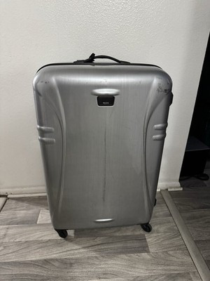 Tumi Medium Trip Packing Hard Case Luggage Silver 28” x 18.25” | eBay US