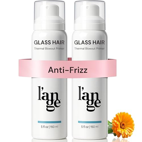 L'ANGE HAIR Heat Protection Spray for Hair | Anti-Frizz Blow Dry Mist | Long Lasting Hold & Shine | Humidity Protectant | Thermal Heat Protectant Spray | Lightweight Blow Out Primer, 5 fl oz, 2-Pack | Amazon (US)