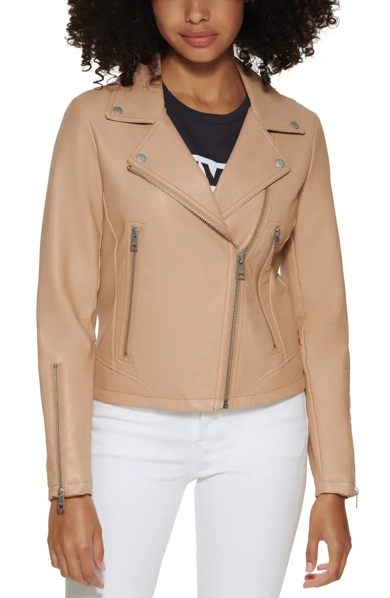 Women's Faux Leather Moto Jacket | Nordstrom