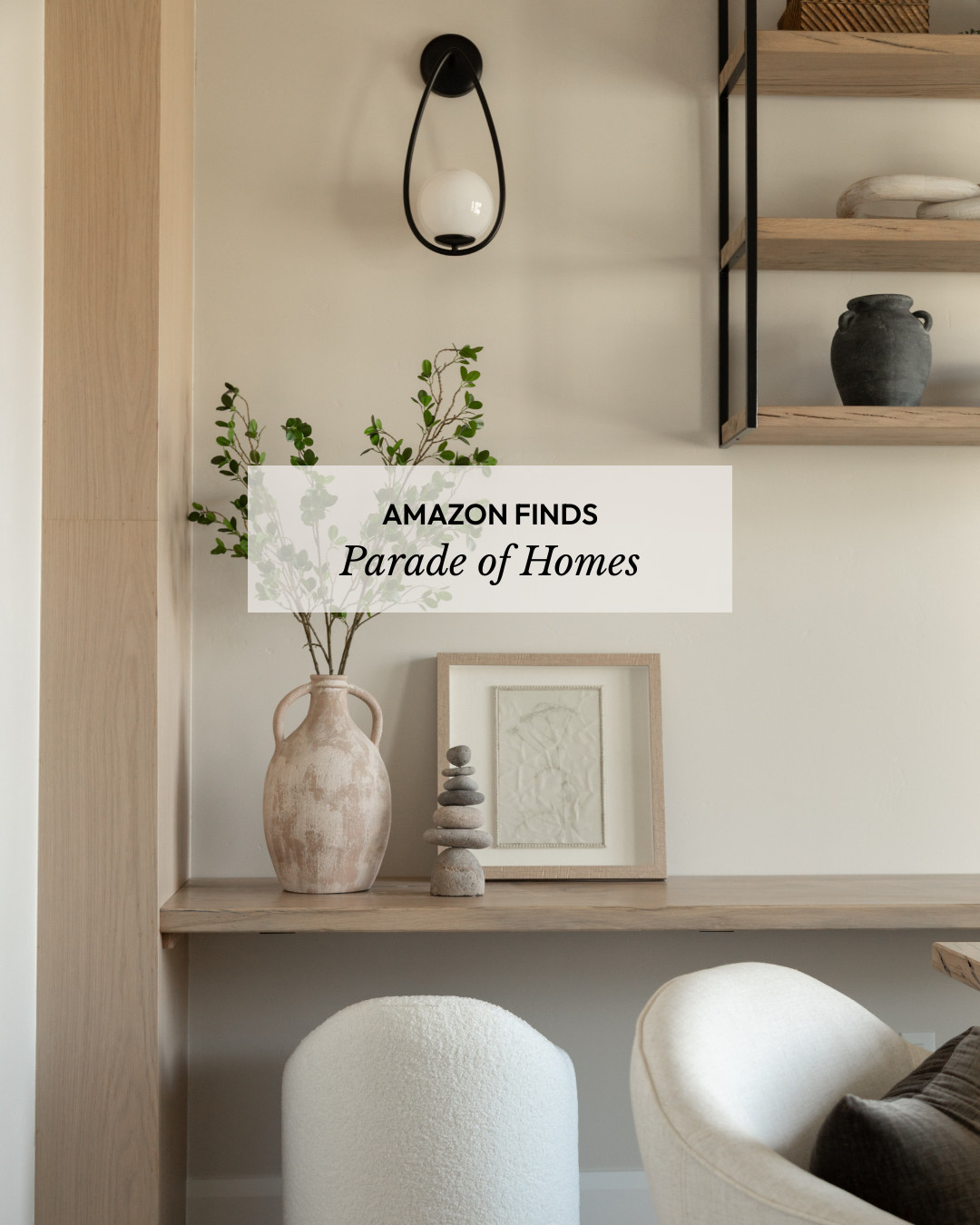  

 We love finding pieces that feel high-end without the high price tag. For House 20, some of our favorite pieces came from Amazon. These affordable finds added texture, warmth, and a collected feel to the Parade home. Here’s a look at what we used!

#LTKhome