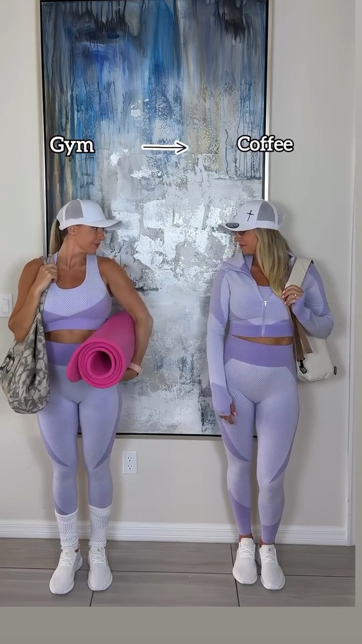 You don’t need to change after the gym ✨

This Amazon set somehow works for both and I’m not mad about it 😅

Comfortable enough for workouts…
Cute enough to wear after ☕️
Wearing size M. Love the color and the quality of this Amazon 3-piece set. 

gym outfits, coffee date outfits, matching activewear sets, everyday athleisure, gym to coffee outfits, cute workout sets, travel day outfits ☕️

#LTKActive #LTKgrwm #LTKfitnessgoals