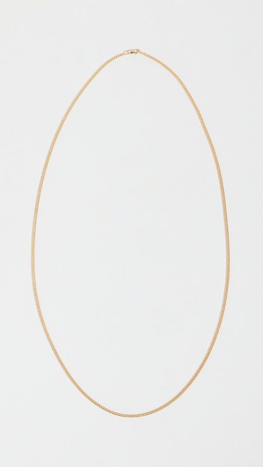 2mm Gold Vermeil Chain Necklace | Shopbop