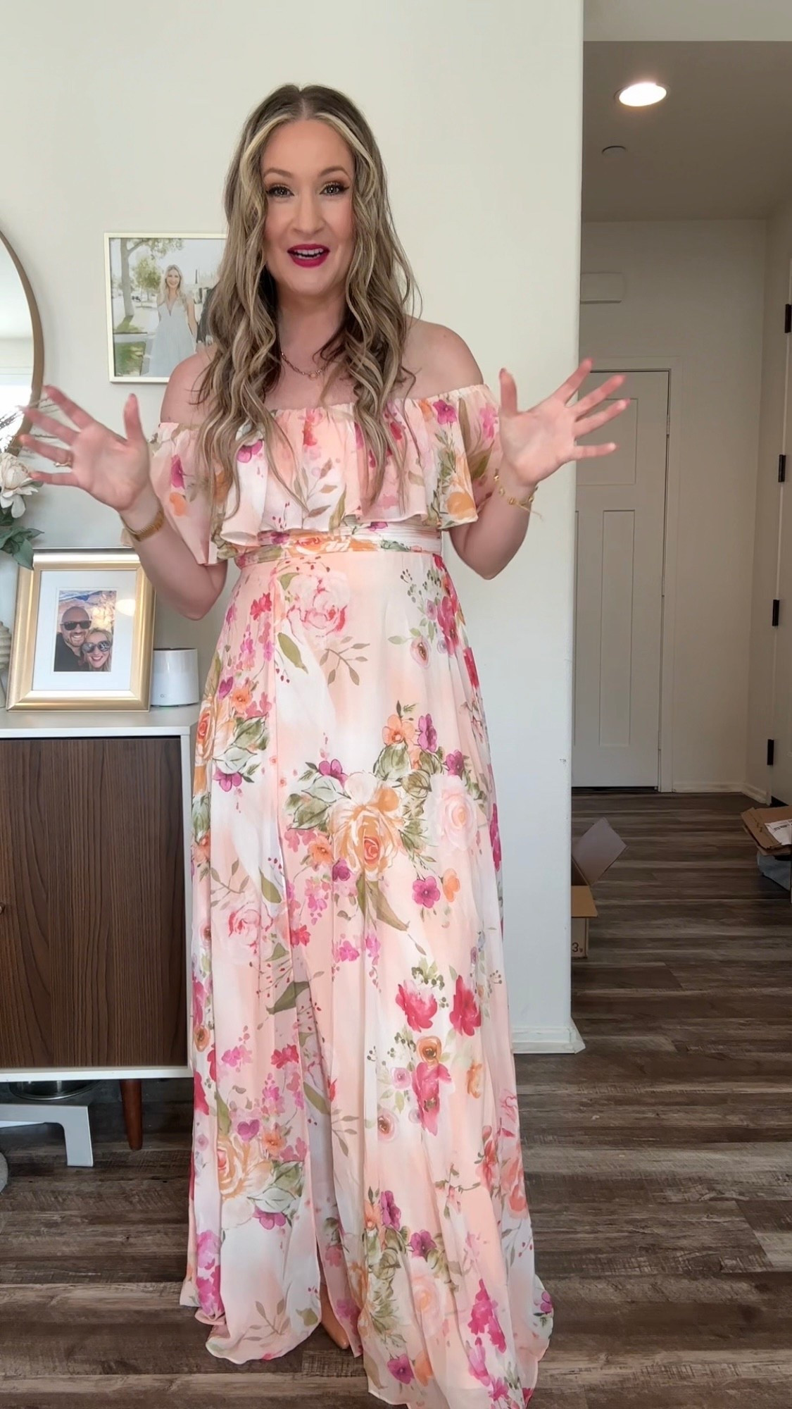 Such a beautiful wedding guest dress! 

#LTKSeasonal #LTKWedding #LTKOver40