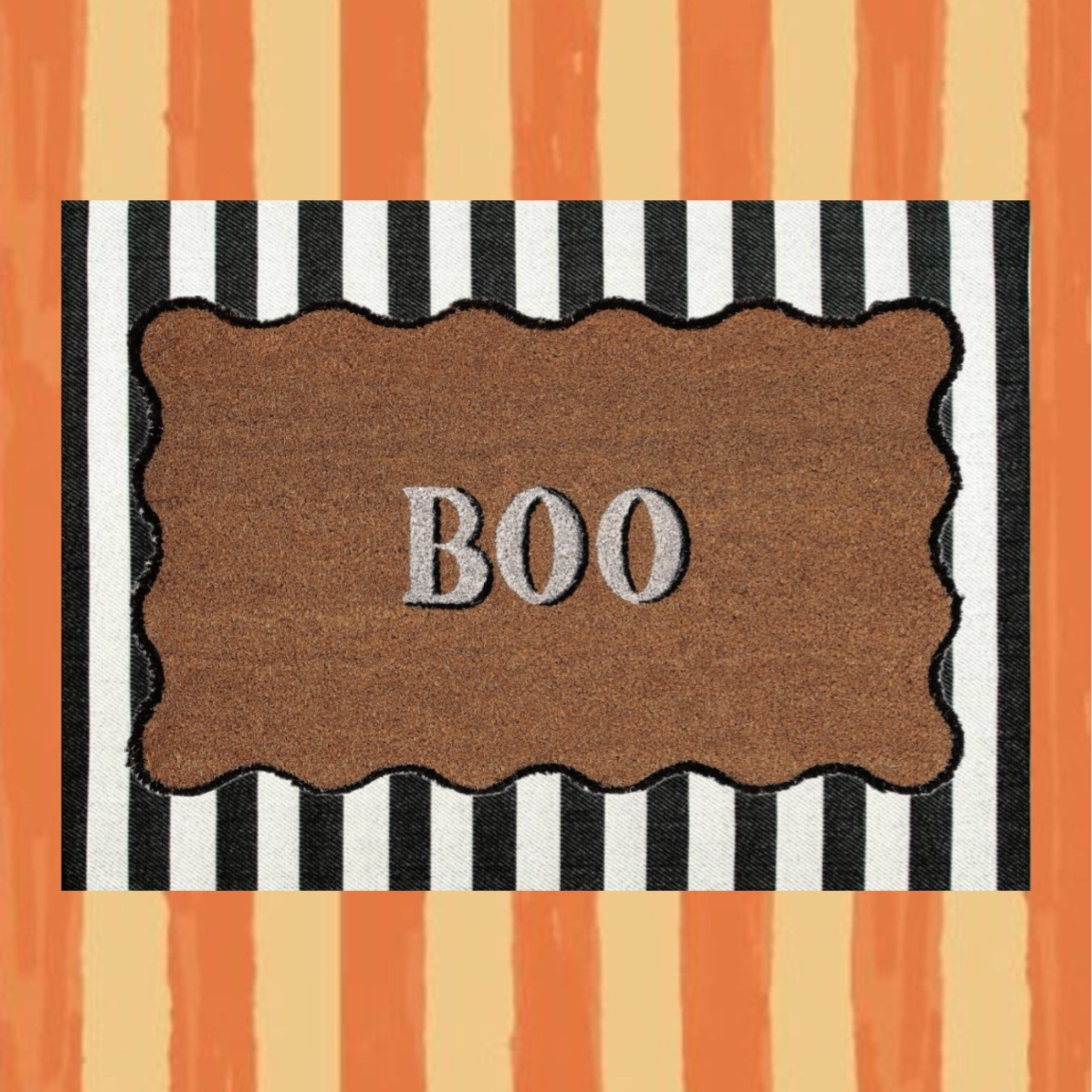 Ordered this large door mat immediately!  So cute and simple for Halloween 👻.  It does come in a smaller size as well.

#LTKHome #LTKSeasonal #LTKOver40