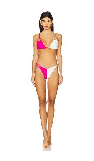 x REVOLVE Petal Bikini Set in Pink | Revolve Clothing (Global)