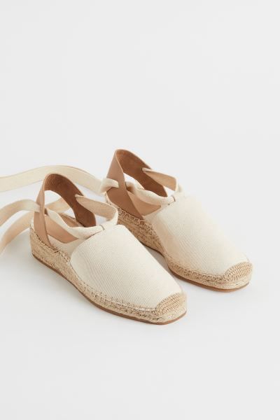 Tie-strap Espadrilles | H&M (US)