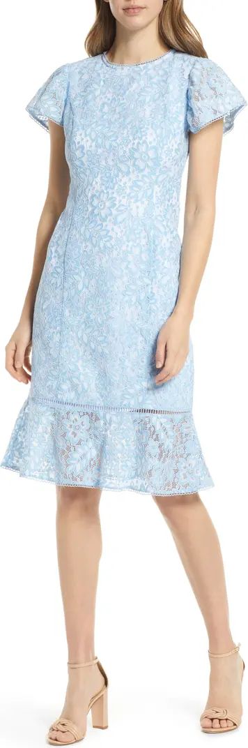 Rachel Parcell Short Sleeve Lace Dress | Nordstrom | Nordstrom