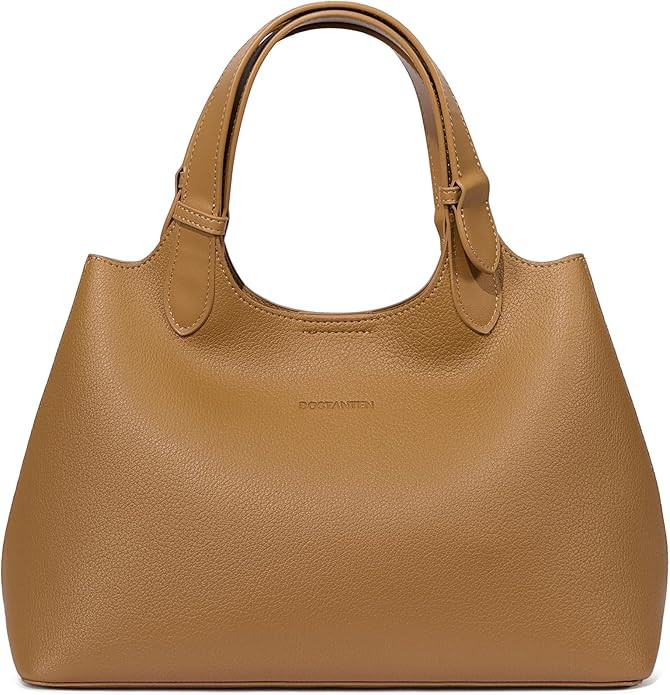 BOSTANTEN Satchel Purses for Women Trendy Slouchy Bags Vegan Leather Shoulder Bag Designer Purses... | Amazon (US)