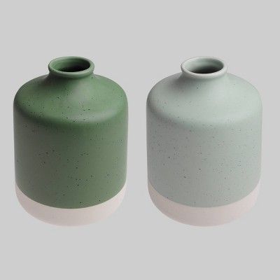 2pk Ceramic Vases - Bullseye's Playground™ | Target