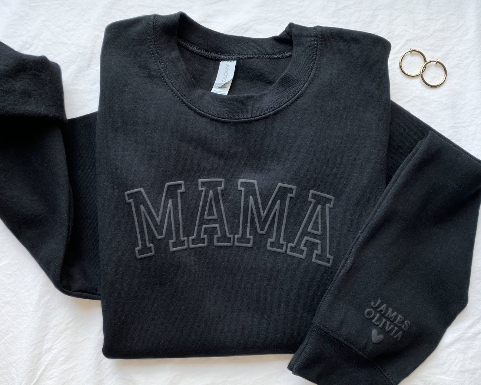 Personalized Mama Sweatshirt With Kid Names on Sleeve, Mothers Day Gift, Birthday Gift for Mom, N... | Etsy (US)