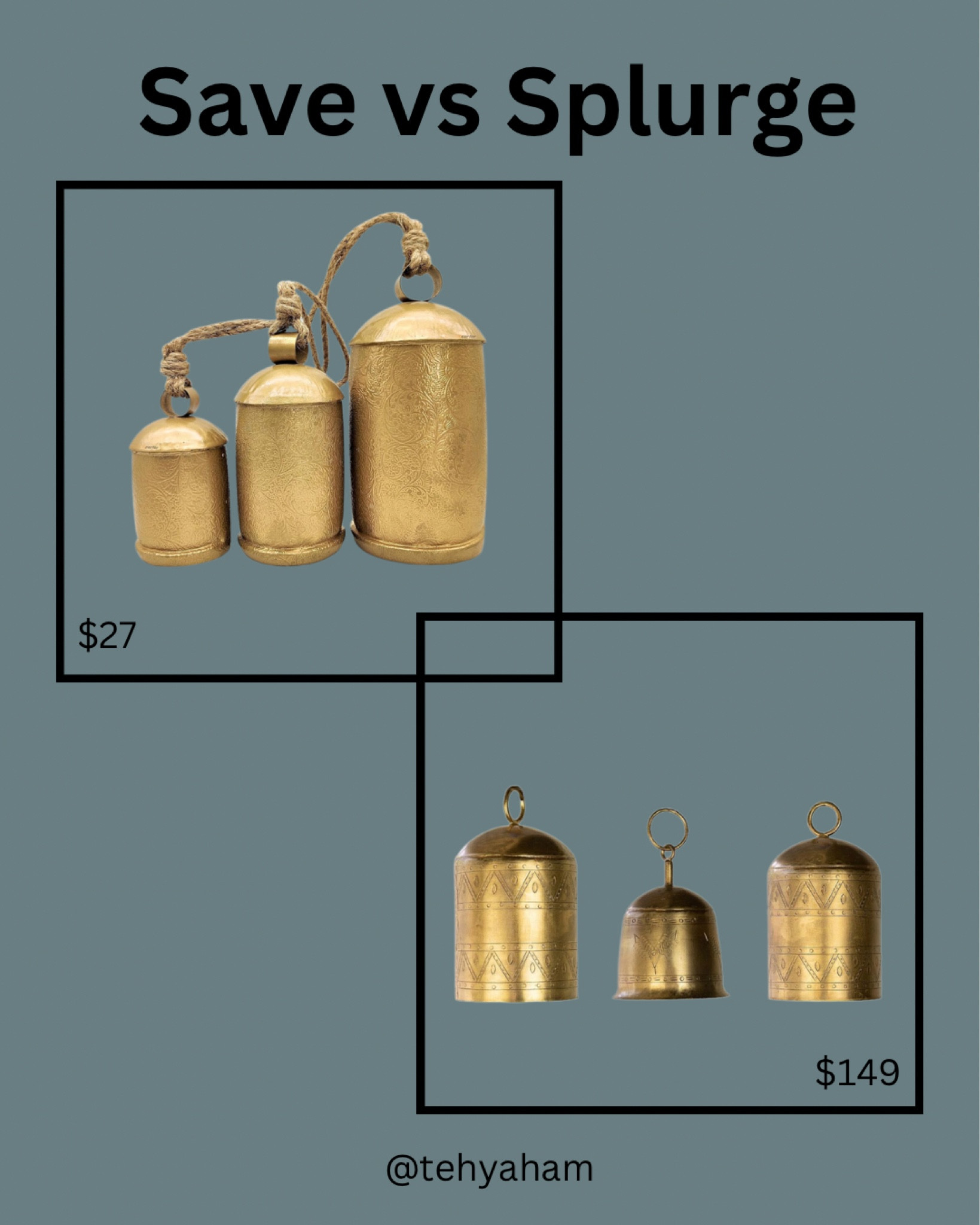 Save vs splurge 

#LTKhome #LTKCyberWeek #LTKGiftGuide