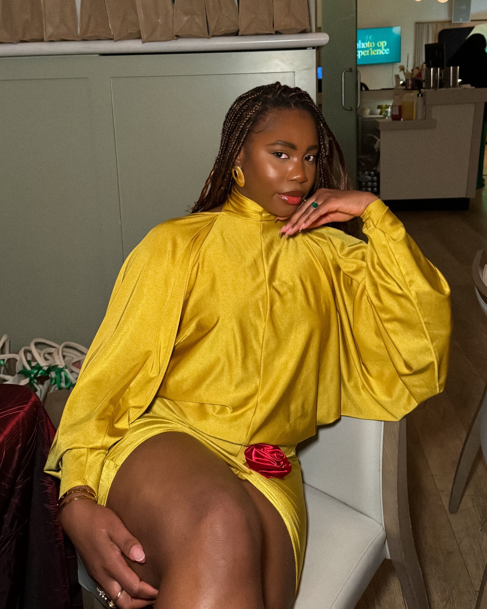 I got invited for a very intimate dinner with SheaMoisture and knew I had to bring the drama. I loved wearing this gorgeous golden yellow dress and I think it’s perfect for even cocktail hour and wedding guest outfits 💃🏾💛✨

Here are some more golden yellow dresses to explore! 

#LTKStyleTip #LTKParties #LTKWedding