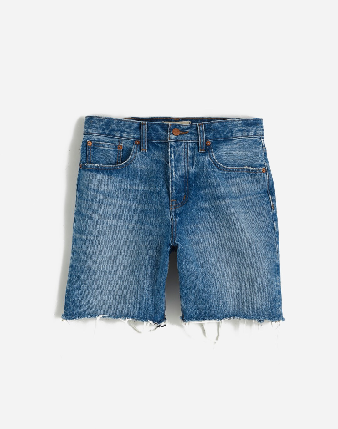 Long Denim Shorts in Pedersen Wash | Madewell
