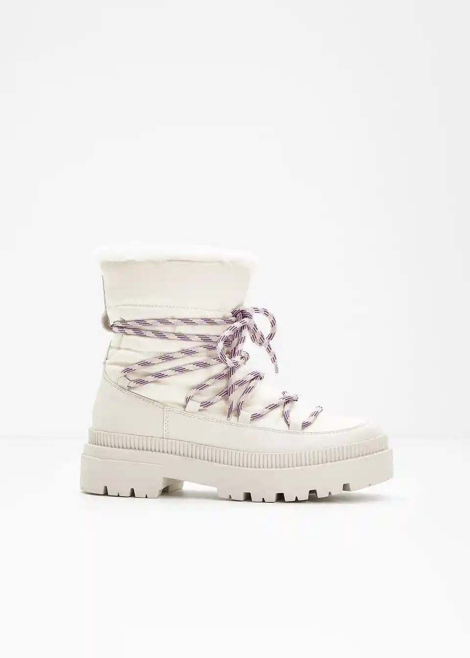 Gefütterte Schnürboots | Bonprix DE