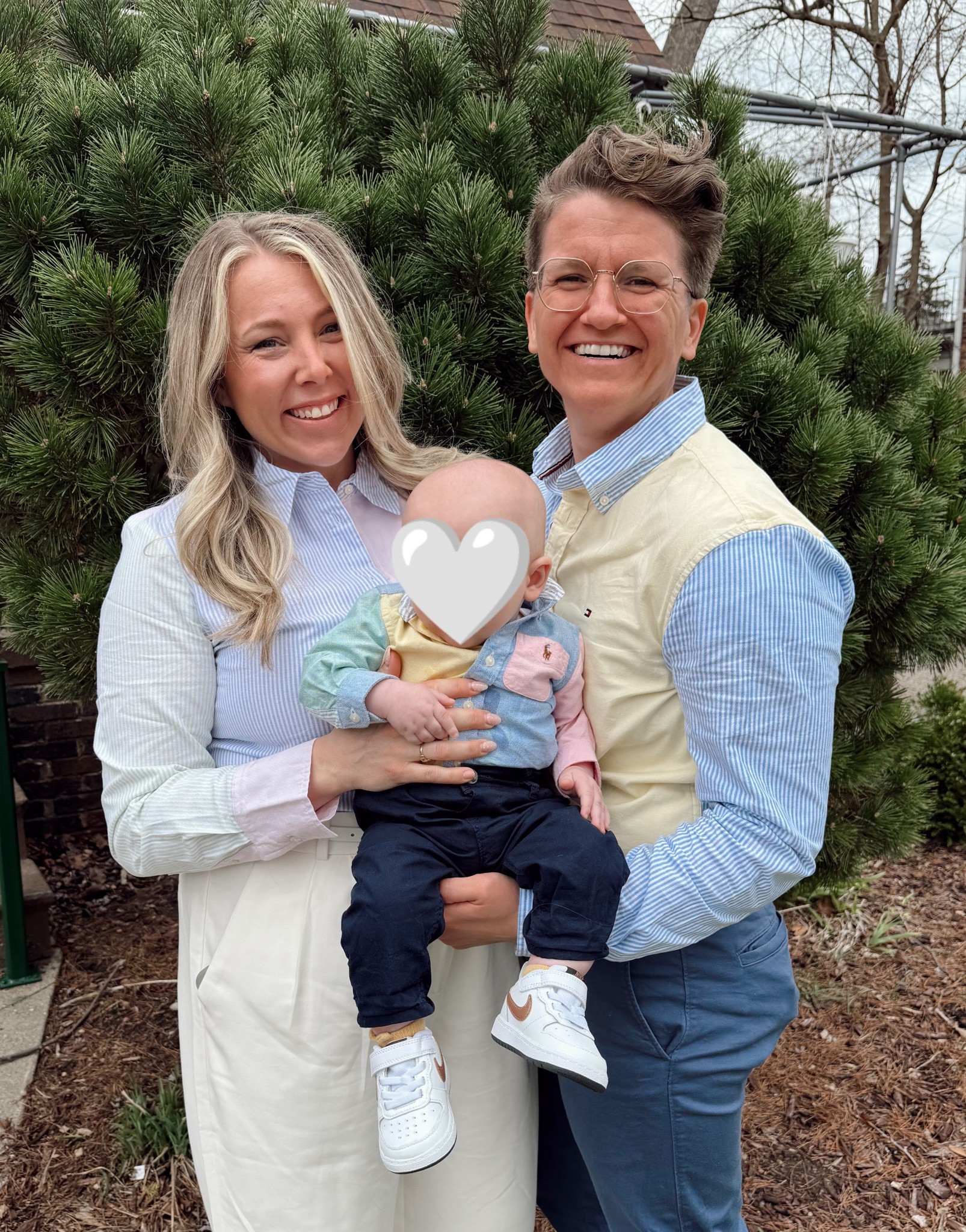 Matching family Easter outfits! 
Color block, pastel Oxford button up shirts 💛 

#LTKmomlife #LTKootd #LTKBaby