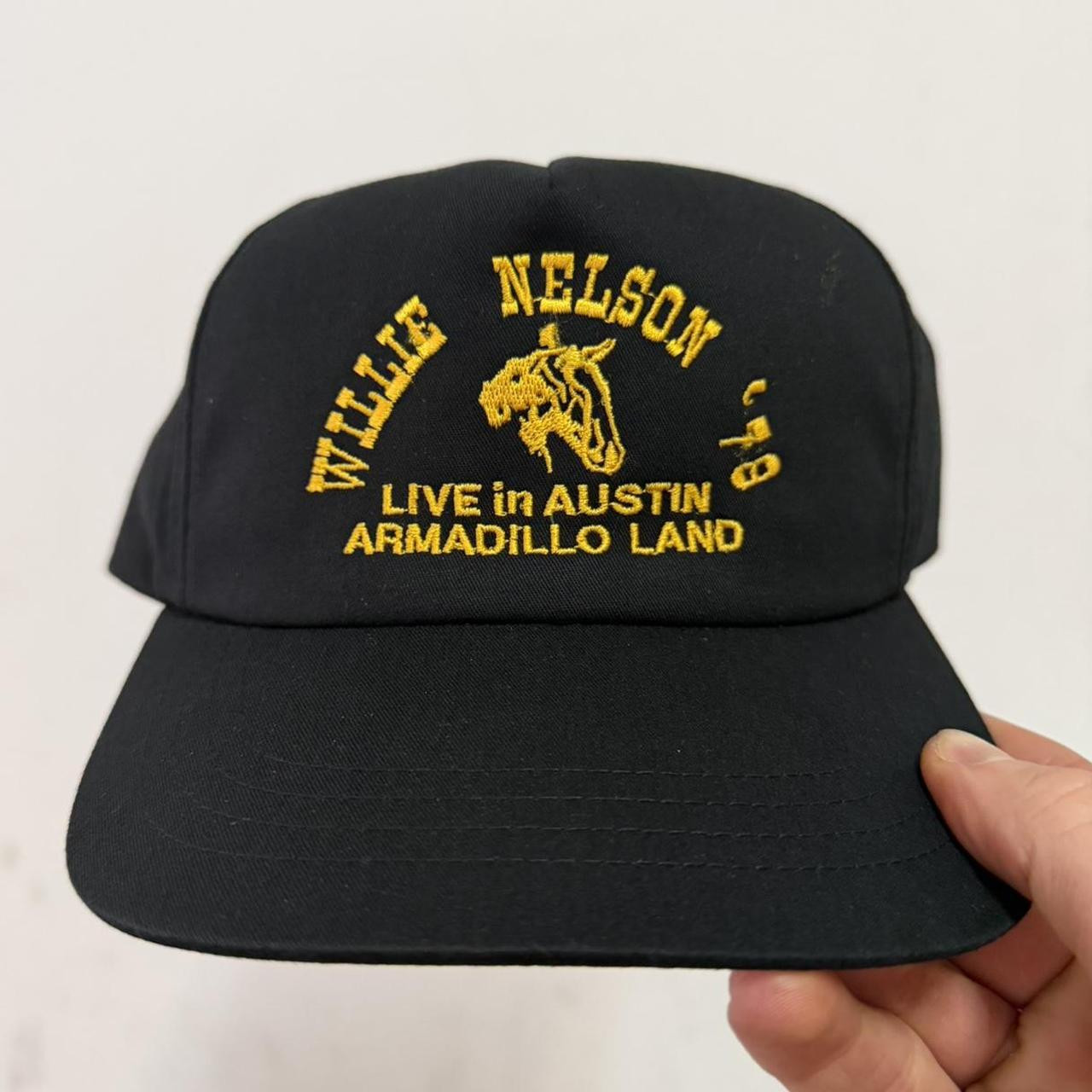 Willie Nelson 5 panel, mid-profile, lightly structured | Depop | Depop US