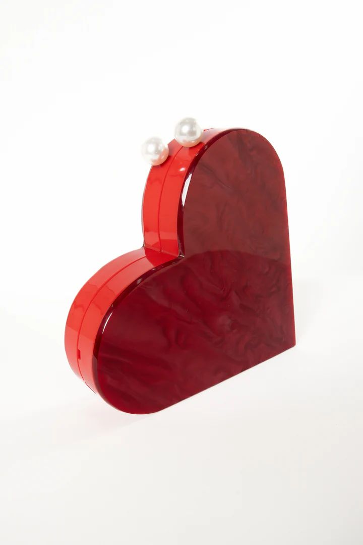 Heart Shaped Bag - Red | Petal & Pup (AU)