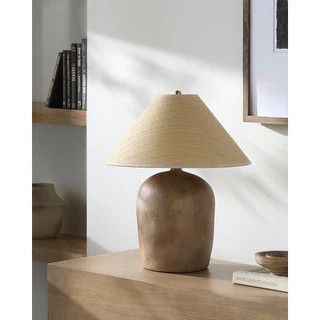 Livabliss Otahu Ceramic Accent Table Lamp - 20"H x 17"W x 17"D | Bed Bath & Beyond