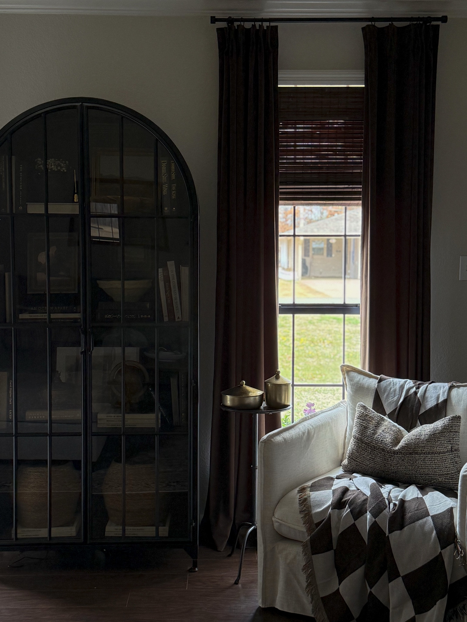 Cozy reading corner 

#homedecor #homeinspo #curtains #twopages 

#LTKStyleTip #LTKFindsUnder100 #LTKHome