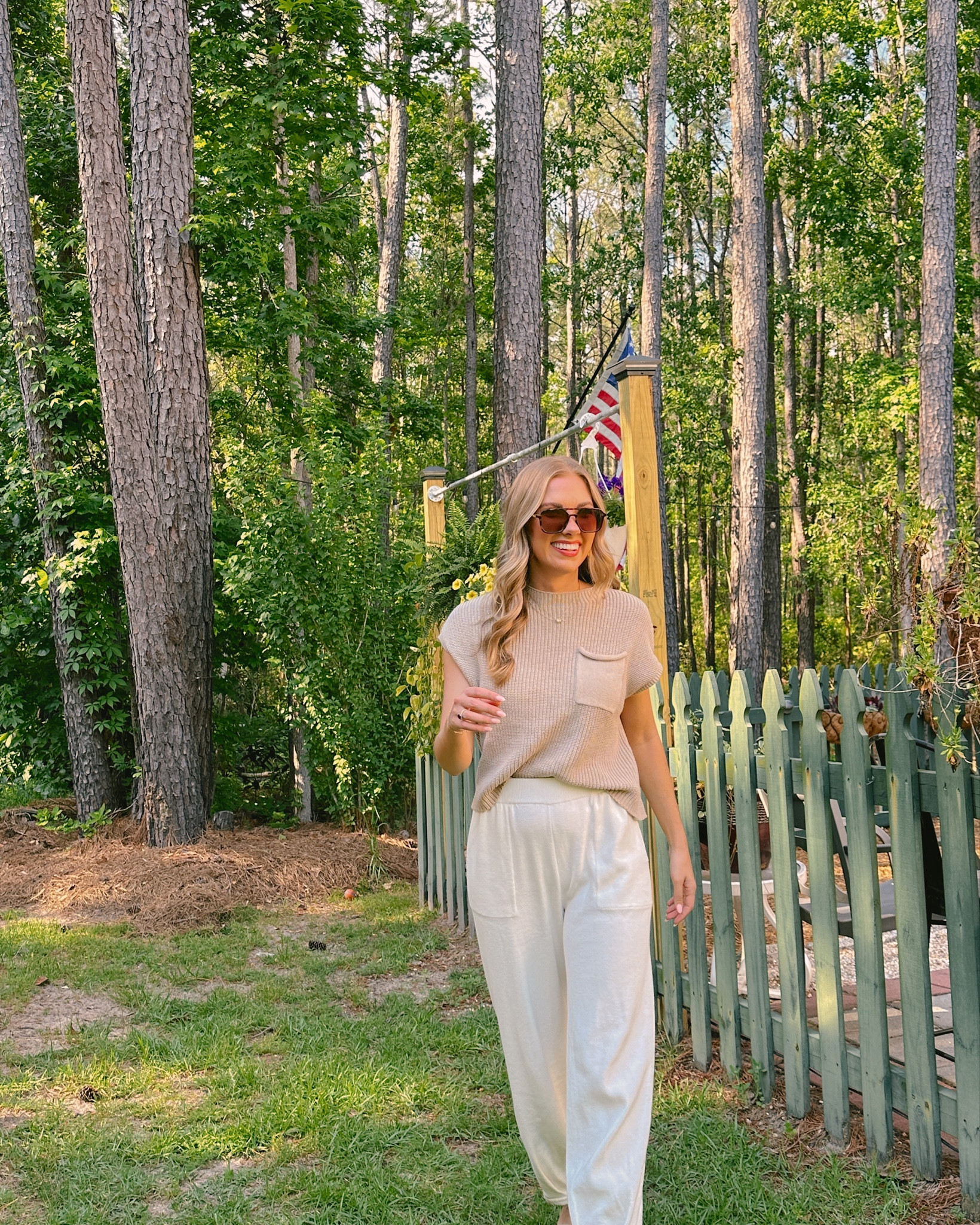 I really like this Amazon set because it looks stylish and easy to wear! It fits nicely and feels like good quality for the price. I'm wearing a medium.

Spring outfit
Vacation outfit
Summer outfit
Work Outfit
Moreewithmo

#LTKfindsunder100 #LTKtravel #LTKworkwear