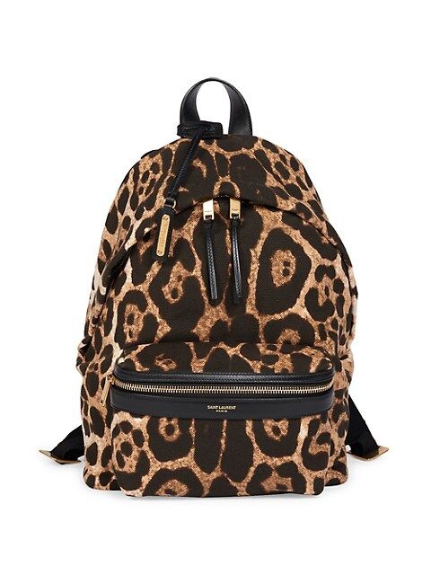 Mini City Leopard Backpack | Saks Fifth Avenue