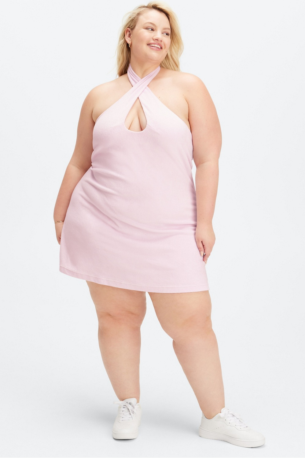 Terry Halter Baby Doll Dress | Fabletics