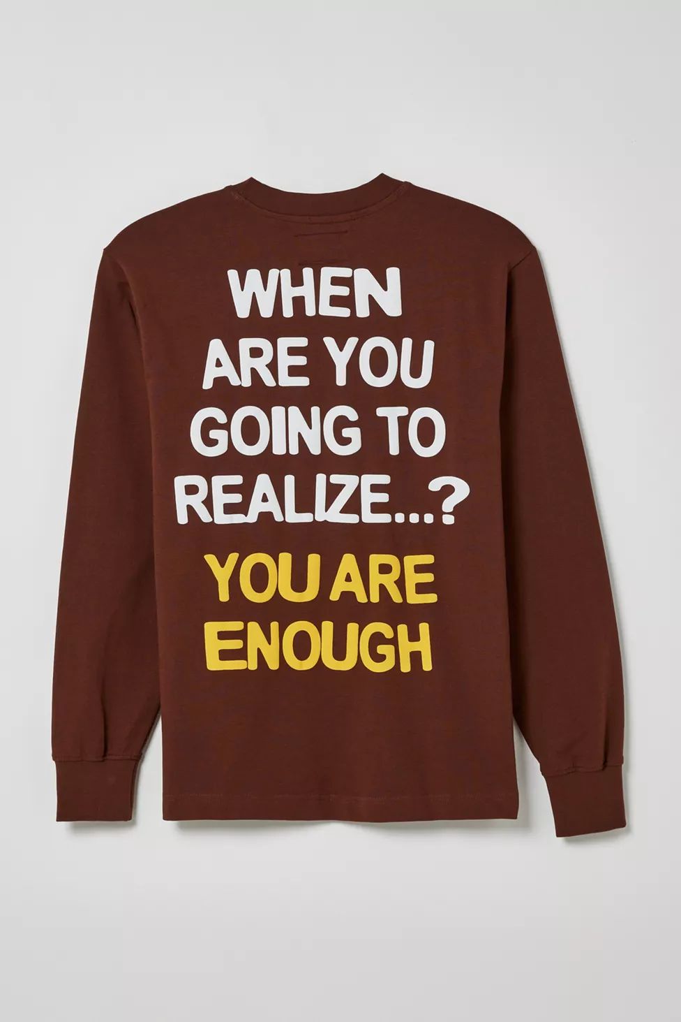 CHNGE UO Exclusive You Are Enough Long Sleeve Tee | Urban Outfitters (US and RoW)