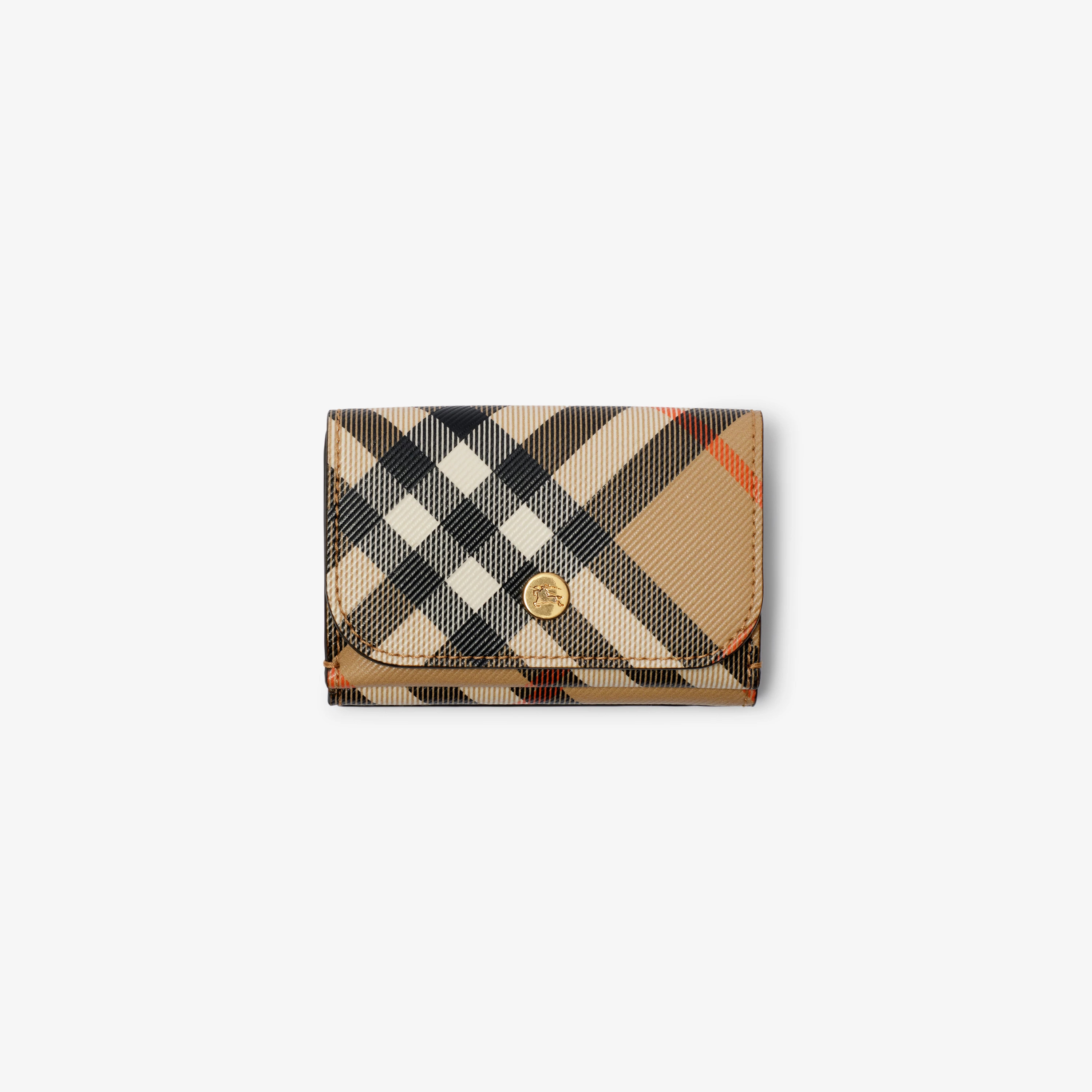 Check Compact Wallet | Burberry (US)